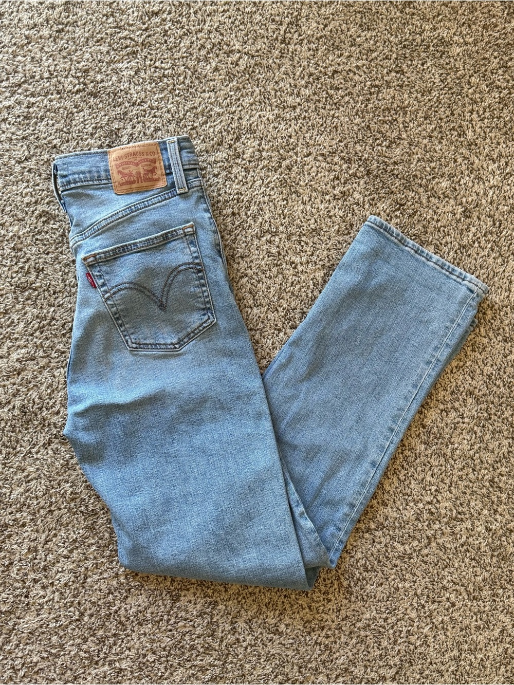 Levi's Light Blue Straight Leg Women’s Jeans